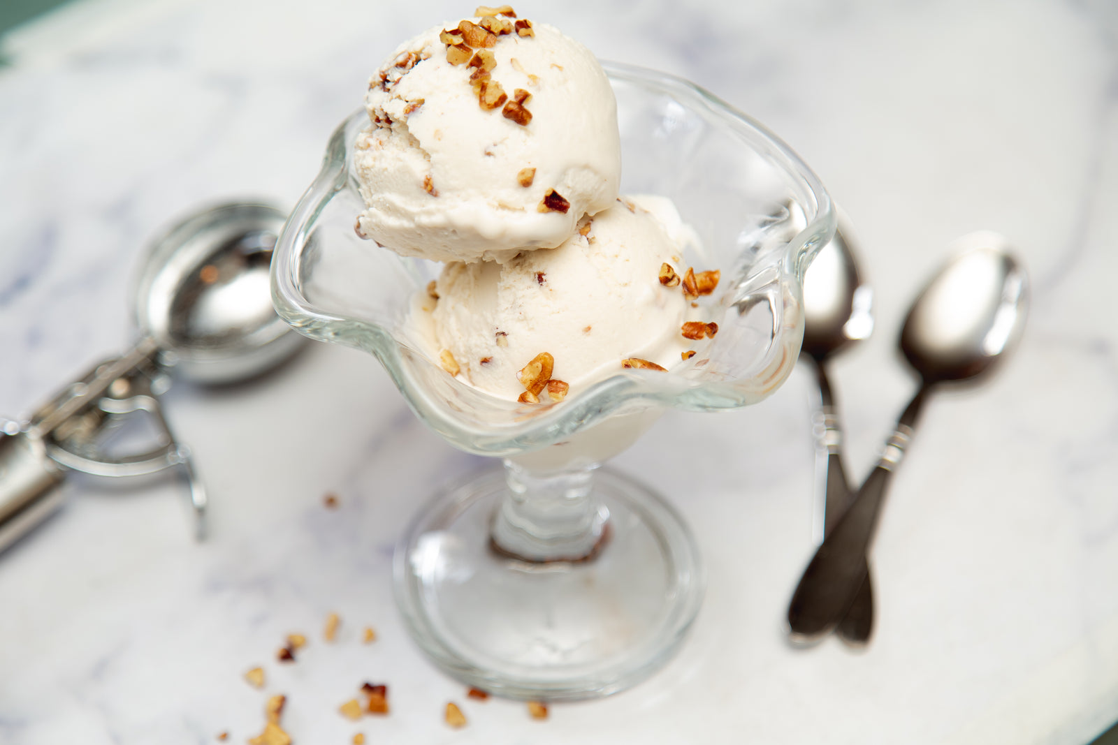 The Best Vegan Ice Cream - Butter Pecan